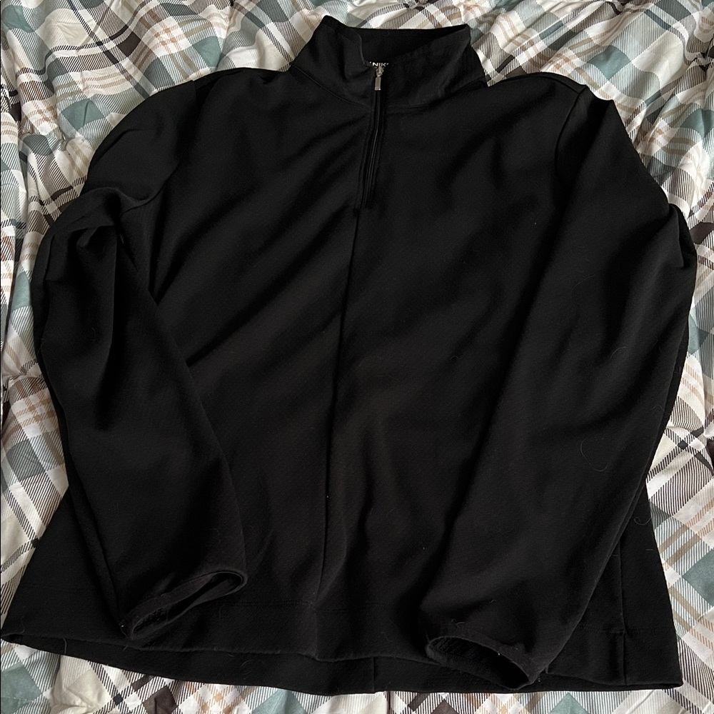 Nike Black Dri-FIT Golf Pullover